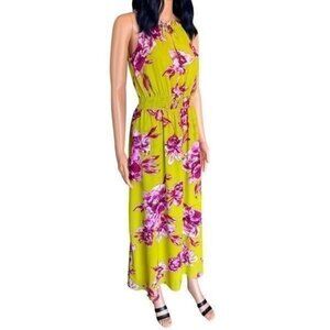 Great Jones Yellow Pink Floral Neck
